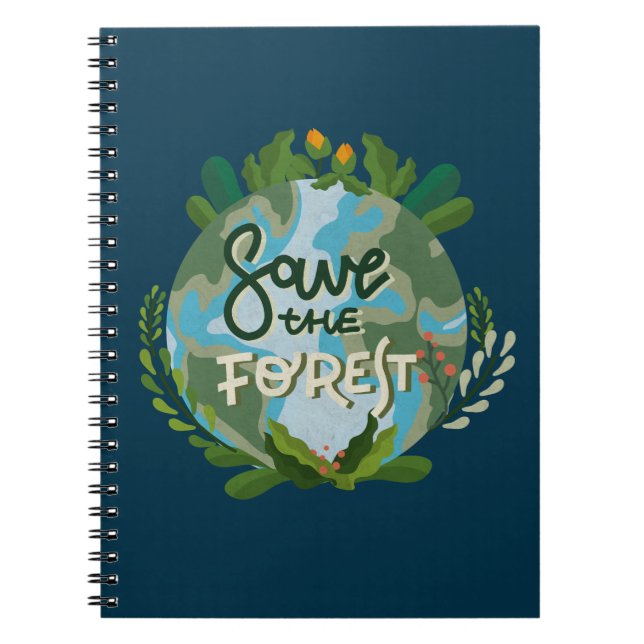 Save the Forest Notebook (Front)