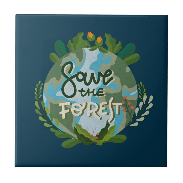 Save the Forest Tile (Front)