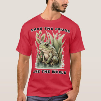 Save The Frogs Save The World T-Shirt