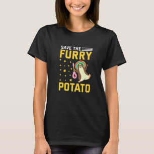 Save The Furry Potato  Guinea Pig T-Shirt