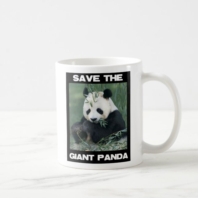 Save the Giant Panda Coffee Mug (Right)