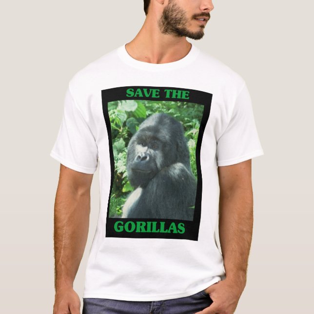 Save the Gorillas T-Shirt (Front)