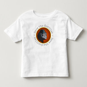 Save the Gorillas Toddler T-Shirt