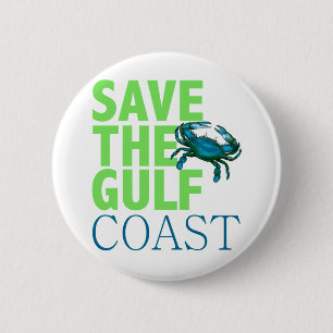 Save the Gulf Coast button