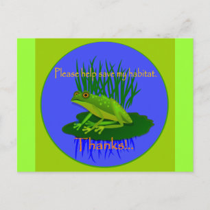Save the Habitat Postcard