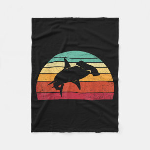 Save The Hammerhead Shark Endangered Animals Ocean Fleece Blanket