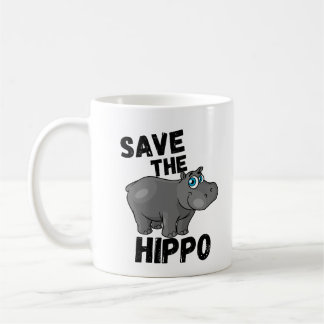 SAVE the hippo mugs