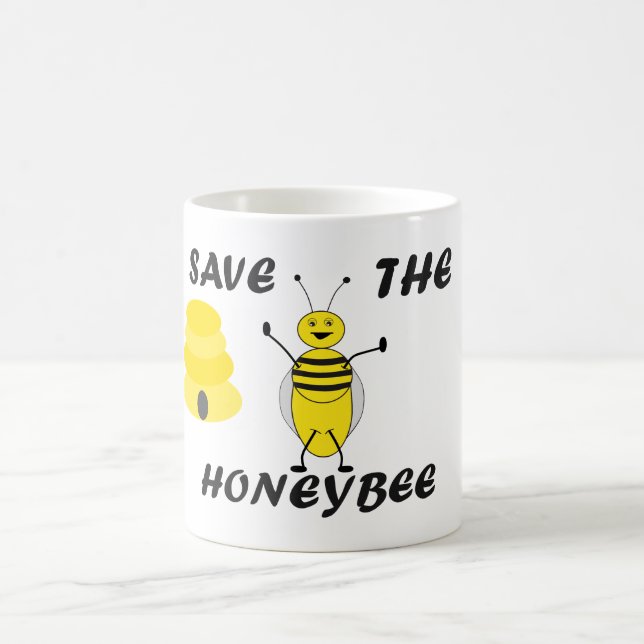 Save the Honeybee Mug (Center)