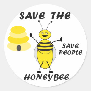 Save the HoneyBee Stickers