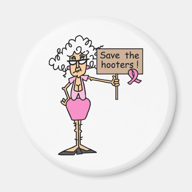 Save the Hooters! Magnet (Front)