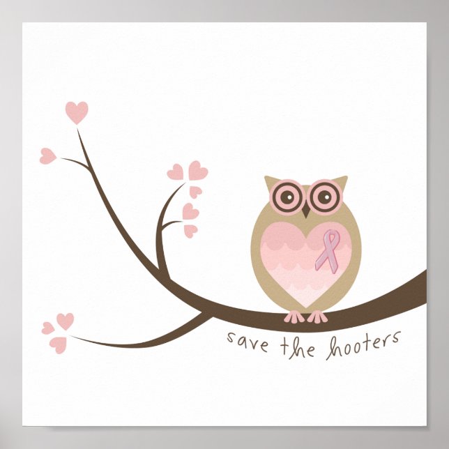 Save the Hooters Poster (Front)