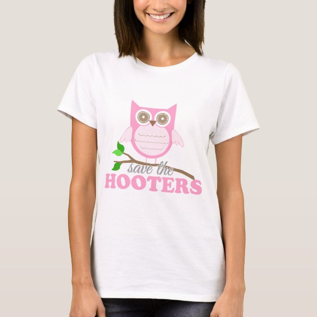 Save the Hooters T-Shirt (Front)