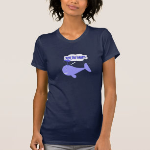 Save The Humans Whale Tee