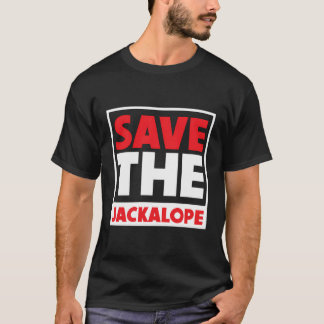 Save The Jackalope Funny Cryptid Jackrabbit Rabbit T-Shirt