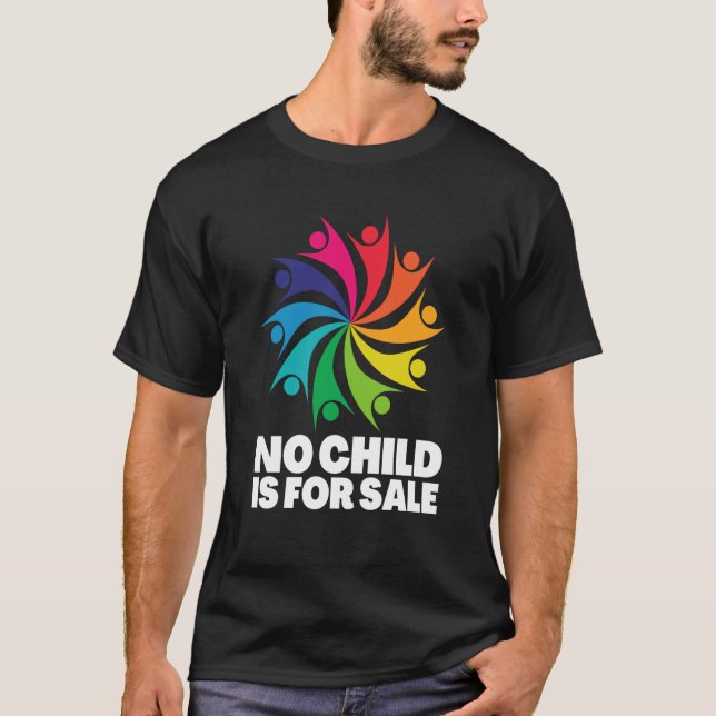 Save The Kids End Child Trafficking Stop Human Tra T-Shirt (Front)