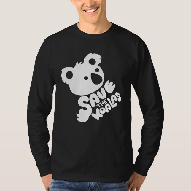 Save the Koalas Charity Koala T-Shirt (Front)