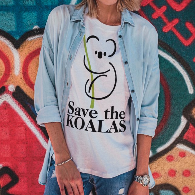 Save the Koalas T-Shirt (Creator Uploaded)