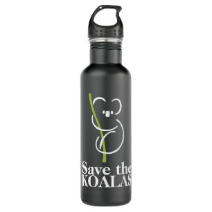 Save the Koalas Water Bottle