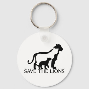 Save the Lions Key Ring