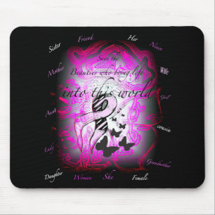 Save the lives of woman- mousepad