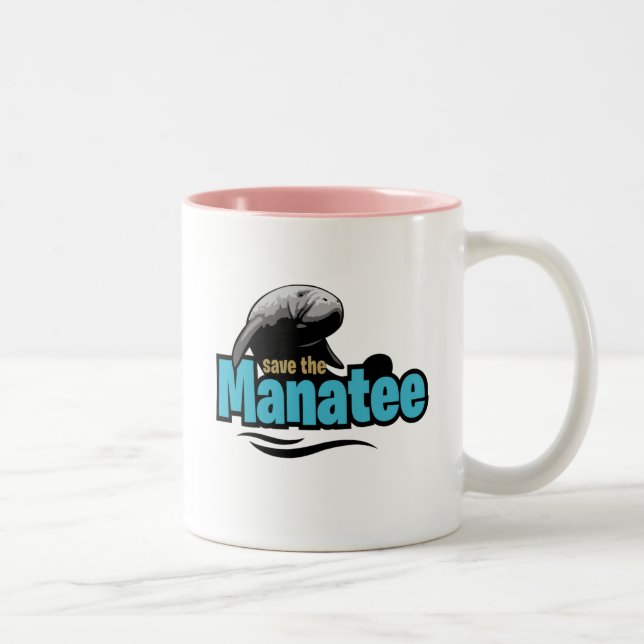 Save The Manatee Mug (Right)