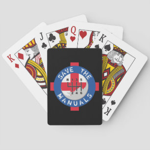 SAVE THE MANUALS PLAYING CARDS