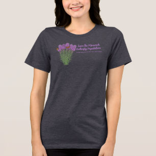 Save The Monarch Butterfly Population Tri-Blend Shirt