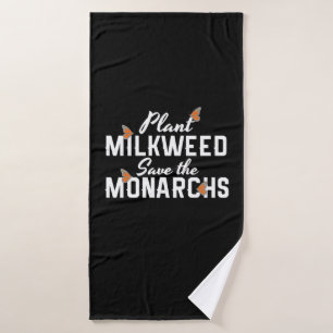 Save The Monarchs Butterfly Bath Towel
