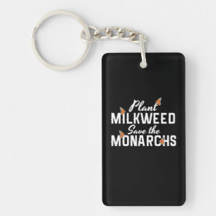 Save The Monarchs Butterfly Key Ring