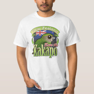 Save the New Zealand Kakapo T-Shirt