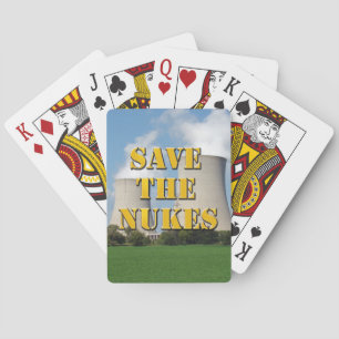 Save The Nukes Playing Cards