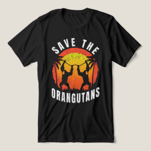 Save The Orangutans Tri-Blend Shirt