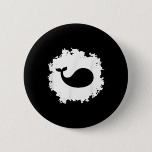 Save The Orca, Orcas - Save The Whales, Ocean Envi 6 Cm Round Badge