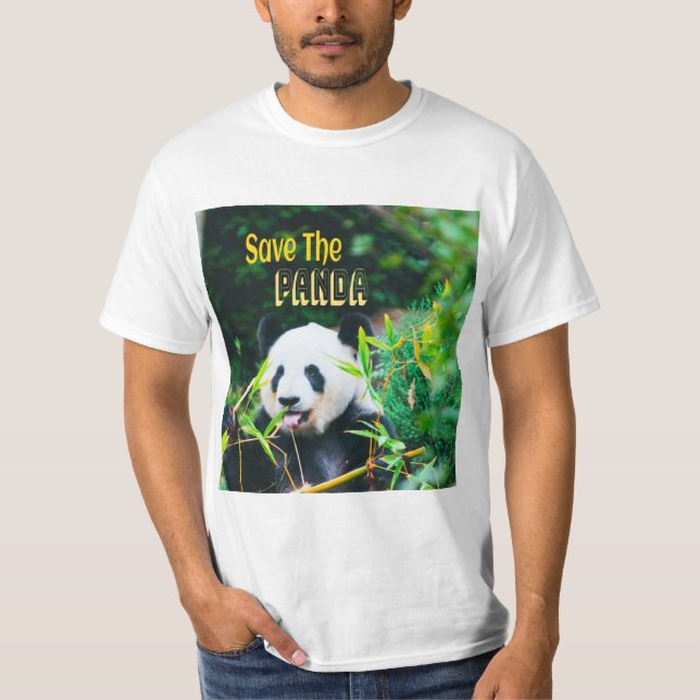 Save The Panda T-Shirt (Front)