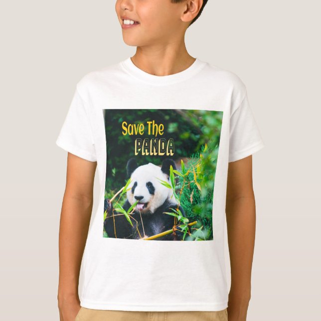 Save The Panda T-Shirt (Front)