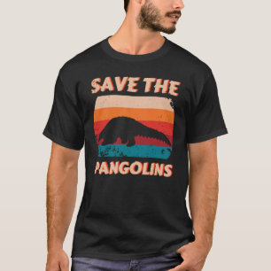 save the pangolins cute pangolin T-Shirt