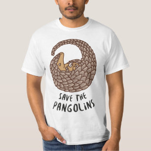 Save the Pangolins - Love Pangolins Wildlife Conse T-Shirt