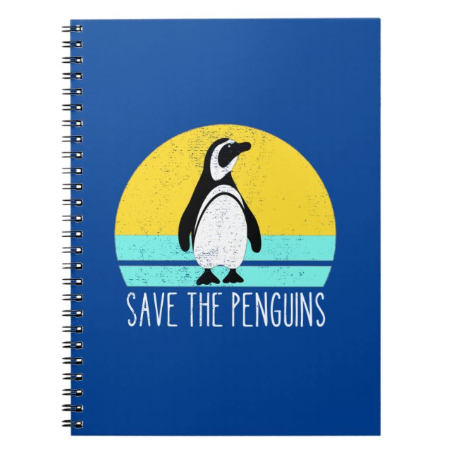 Save The Penguins Notebook (Front)