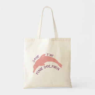 Save the Pink Dolphin Tote Bag