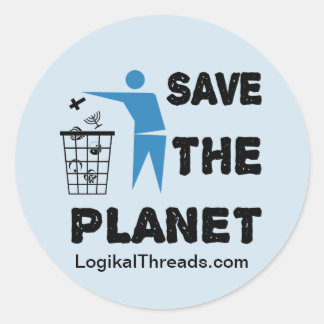 Save the planet Atheist Sticker - LT Website