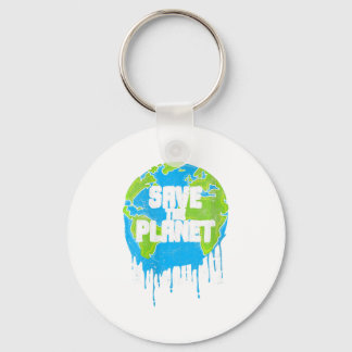 Save The Planet Earth Day Key Ring