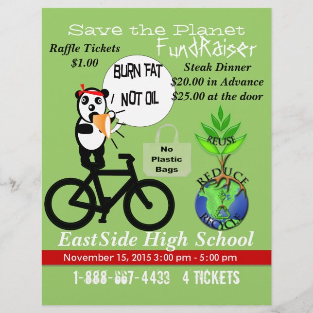 Save The Planet Flyer (Front)