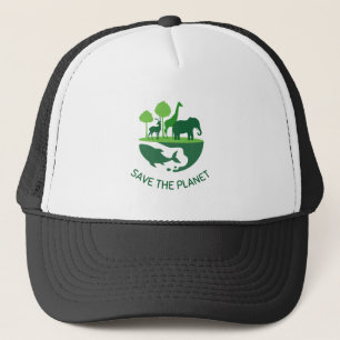 Save The Planet - Kiroverse Studio Trucker Hat