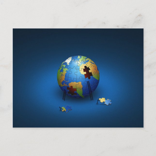 Save The Planet Postcard (Front)