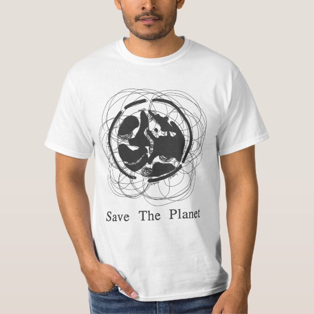 Save The Planet T-Shirt (Front)