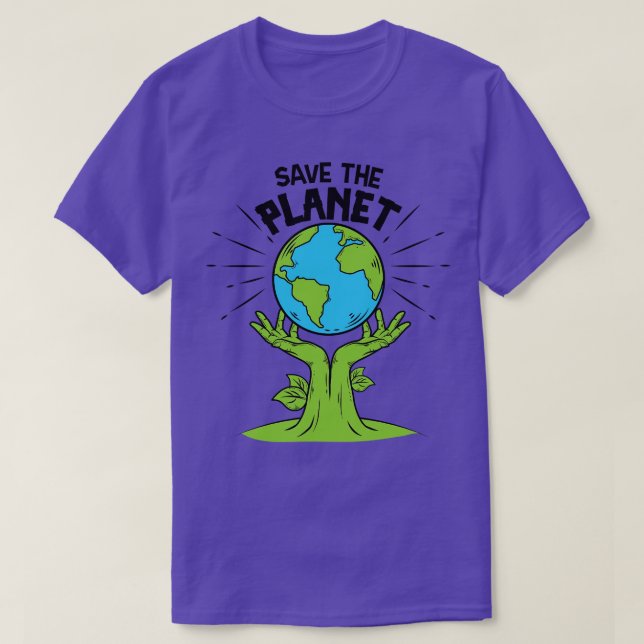 Save the planet T-Shirt (Design Front)