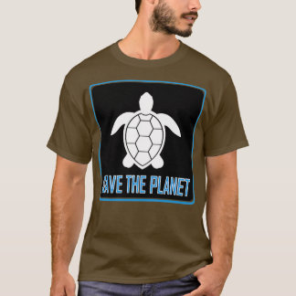 Save the Planet Turtle T-Shirt