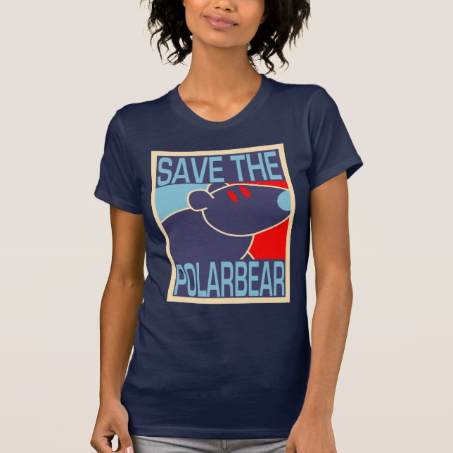 Save the Polar Bear Shirt (Front)