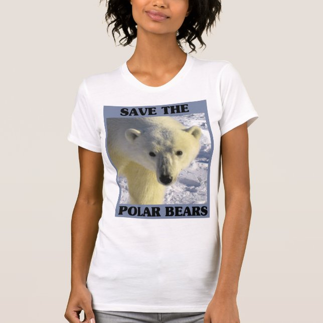 Save the Polar Bears T-Shirt (Front)