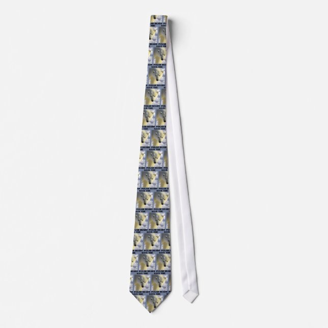 Save the Polar Bears Tie (Front)